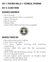 Load image into Gallery viewer, Muay Thai Seminar with Marcus Fisher