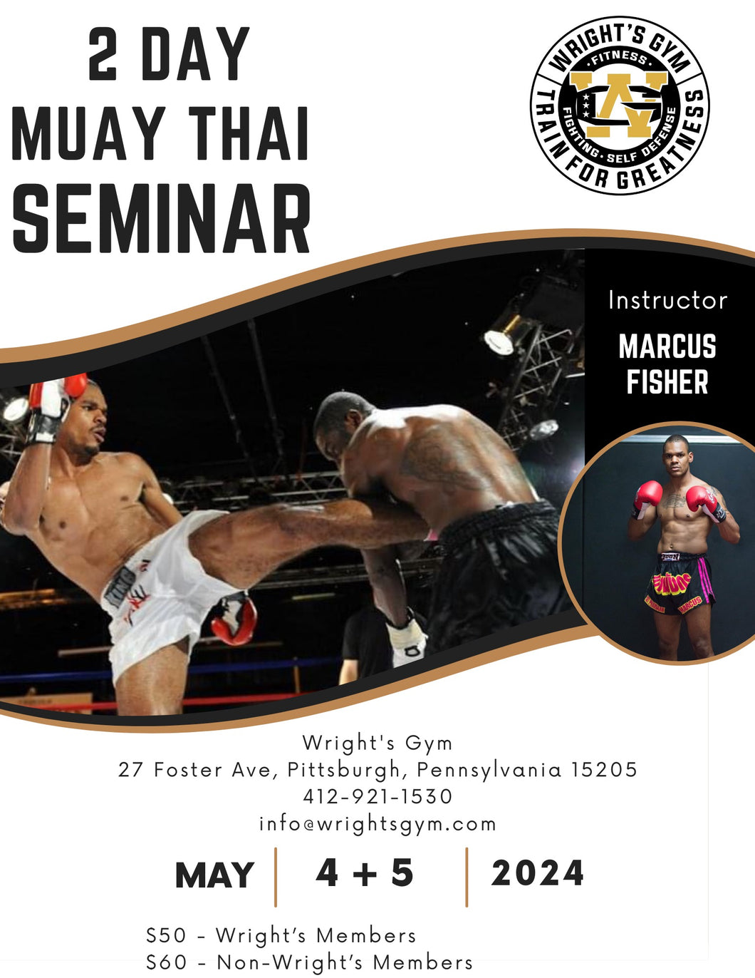 Muay Thai Seminar with Marcus Fisher